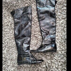 Valea Firenze Boots Over the Knee Boots Sz 37  made in Italy